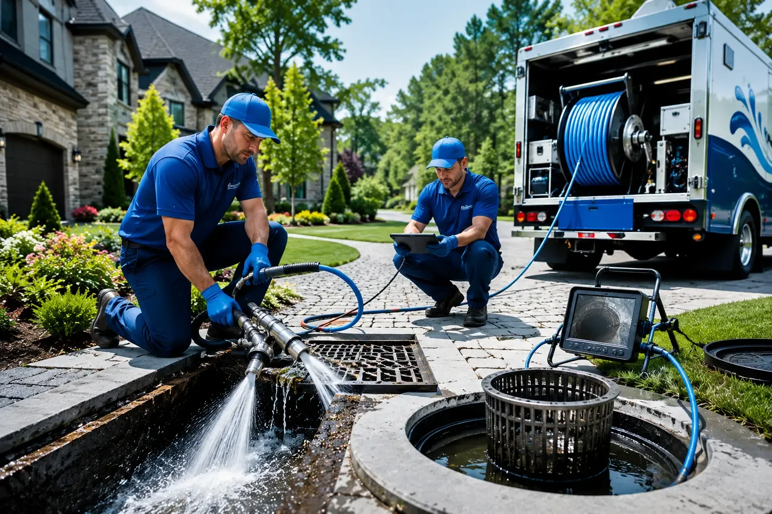 Local outdoor drain cleaning professionals in Cleveland, NY